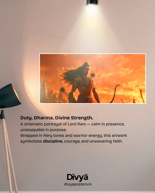 Shree Ram Poster (3-Split)