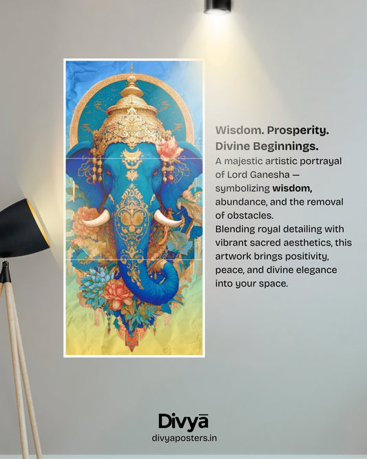 Ganesha Poster (3-Split)