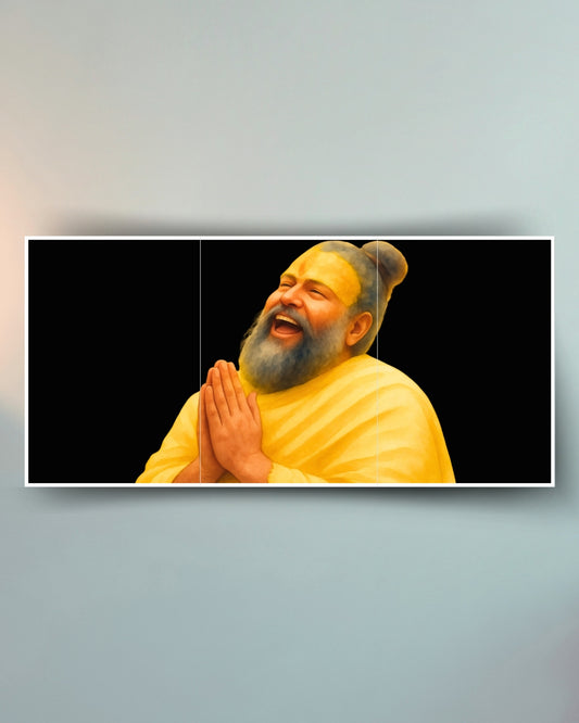 Premanand Ji Maharaj Poster (3-Split)