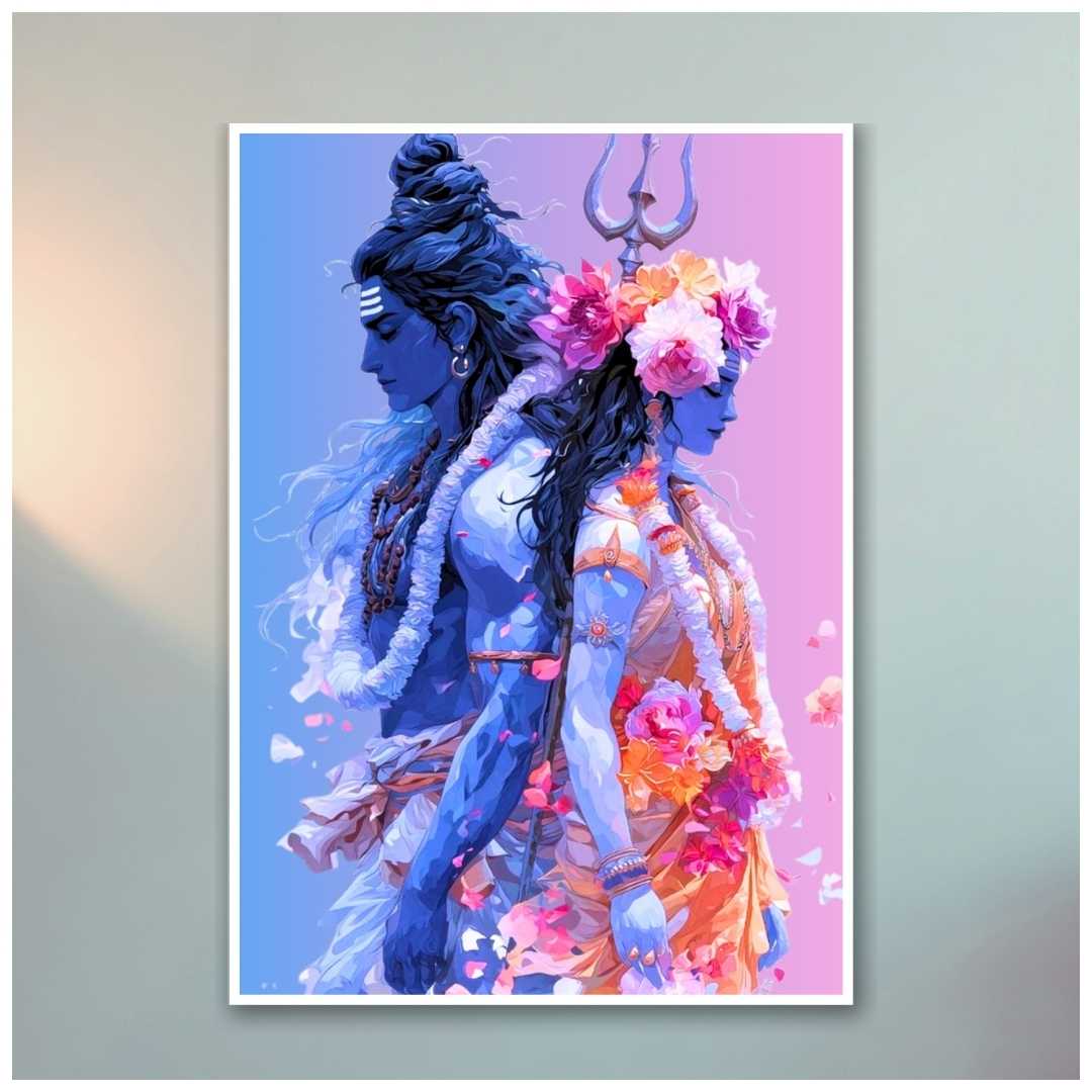 Shiva-Parvati Poster