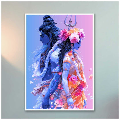 Shiva-Parvati Poster