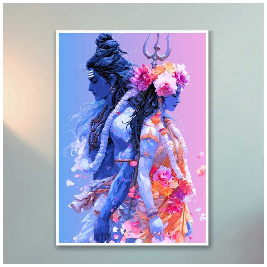 Shiva-Parvati Poster