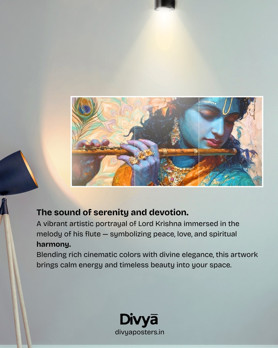 Krishna Poster (3-Split)