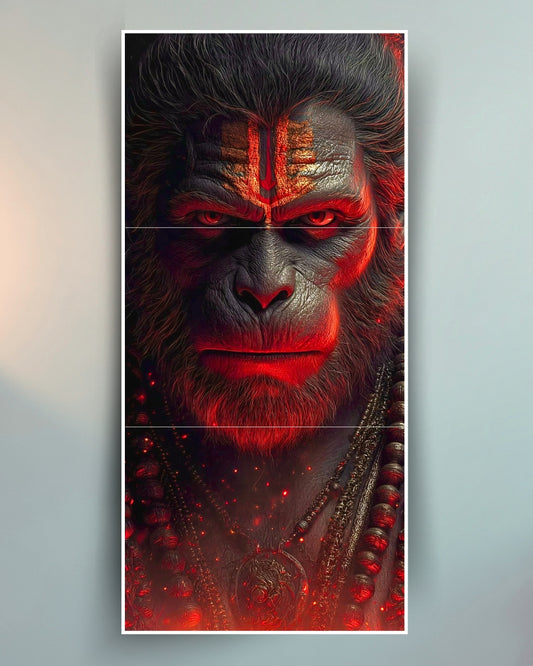 Hanuman Poster (3-Split)