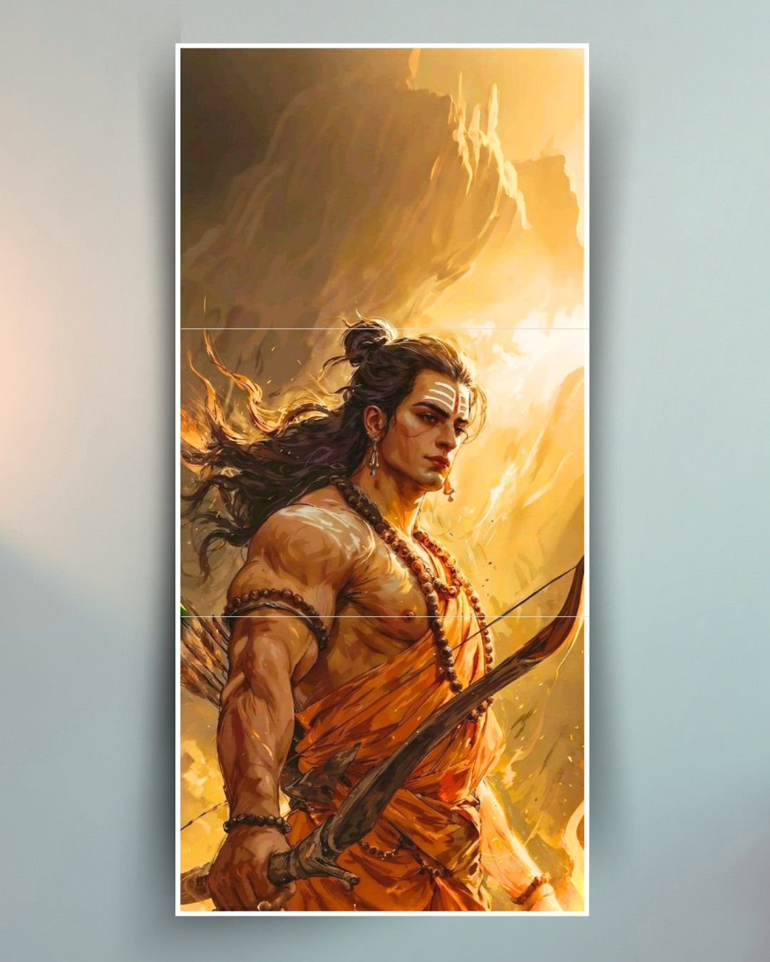 Shree Ram Poster (3-Split)