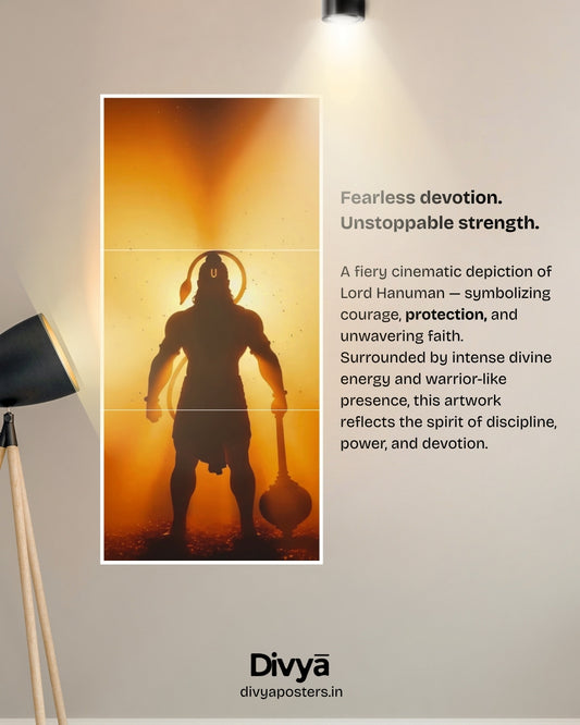 Hanuman Poster (3-Split)