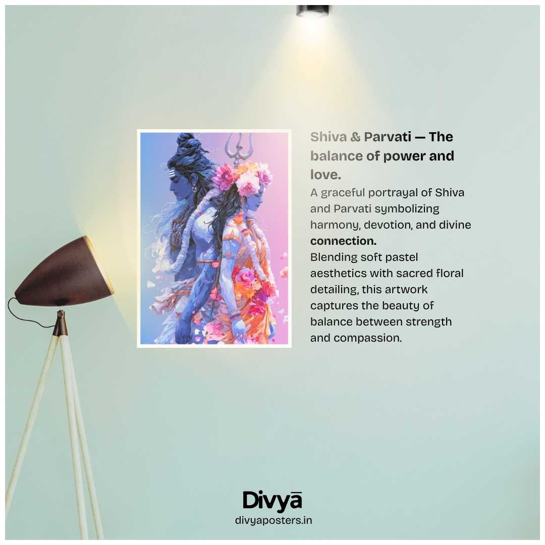 Shiva-Parvati Poster