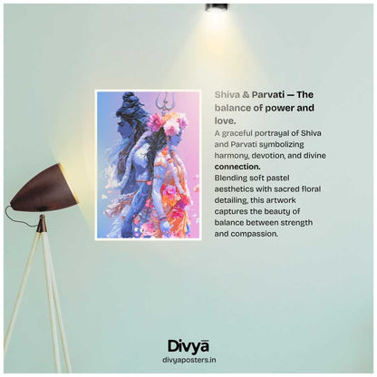 Shiva-Parvati Poster
