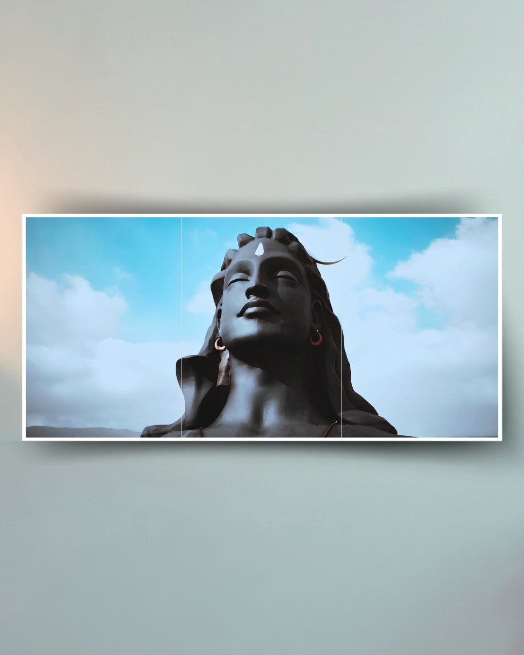 Adiyogi Shiva Poster (3-Split)