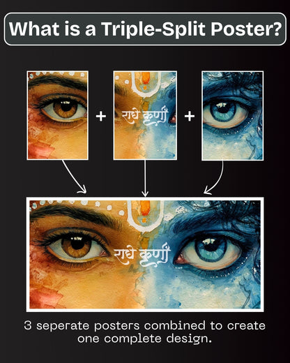 Hanuman Poster (3-Split)